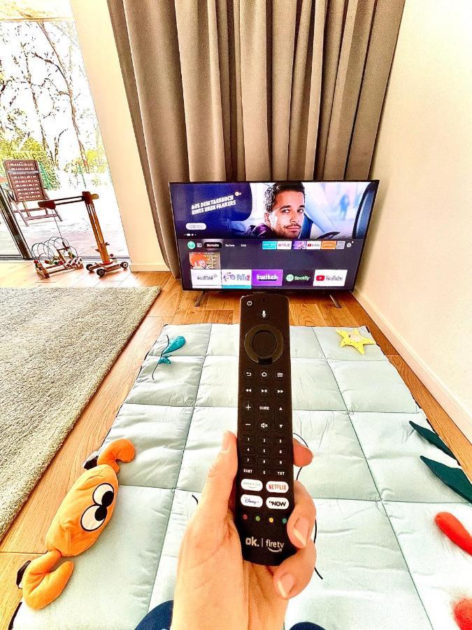 100M2 Fewo Im Haus Am See Mit Garten Bei Potsdam Schwielowsee Εξωτερικό φωτογραφία