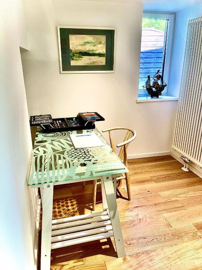 100M2 Fewo Im Haus Am See Mit Garten Bei Potsdam Schwielowsee Εξωτερικό φωτογραφία