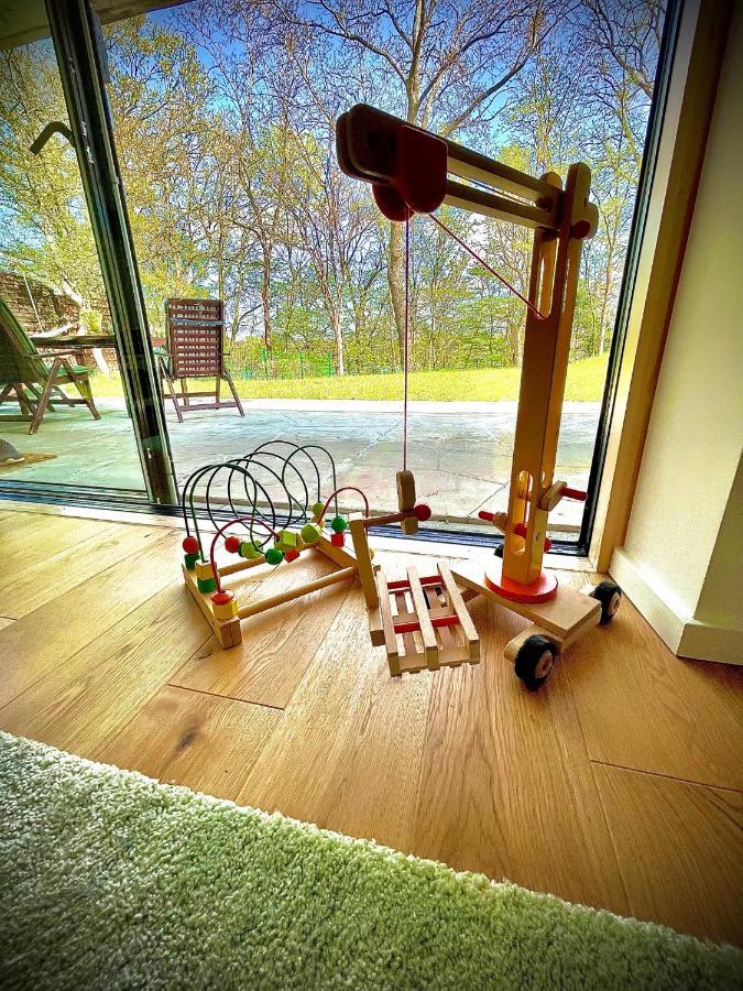 100M2 Fewo Im Haus Am See Mit Garten Bei Potsdam Schwielowsee Εξωτερικό φωτογραφία