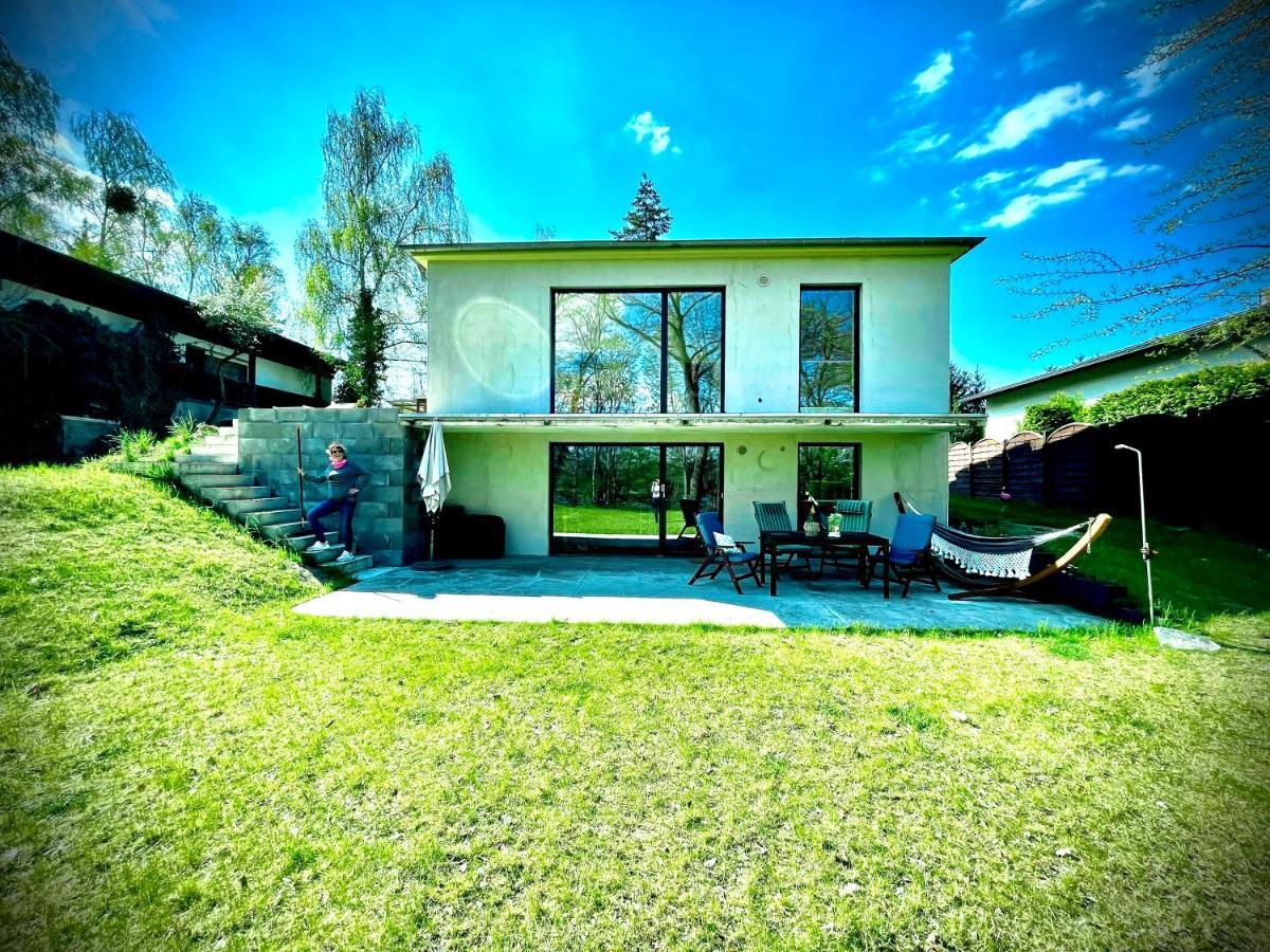 100M2 Fewo Im Haus Am See Mit Garten Bei Potsdam Schwielowsee Εξωτερικό φωτογραφία